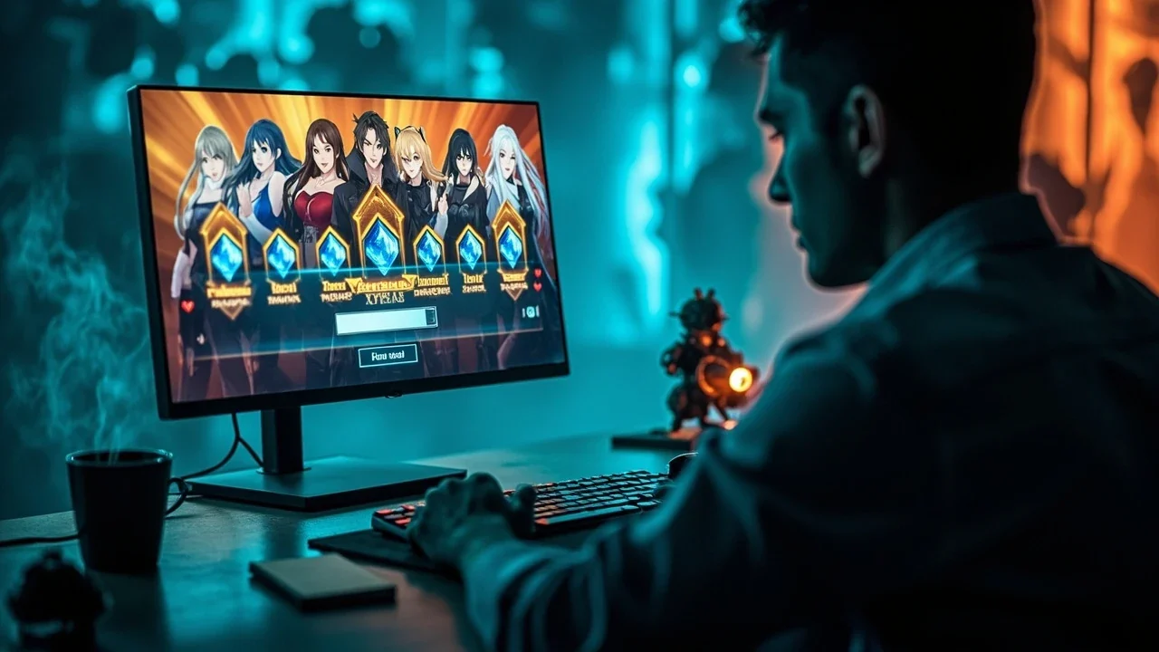 Anime Rangers X codes redemption scene with character roster and reward icons